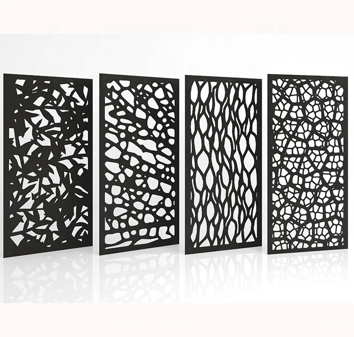 

SUS 304 201 Stainless steel Custom Aluminum carving Decorative Laser Cut Board Perforated Board Room Partition Board