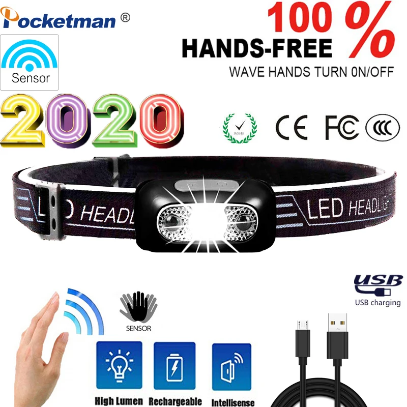 6000лм перезаряжаемые светодиодные мини фары на открытом воздухе кемпинга