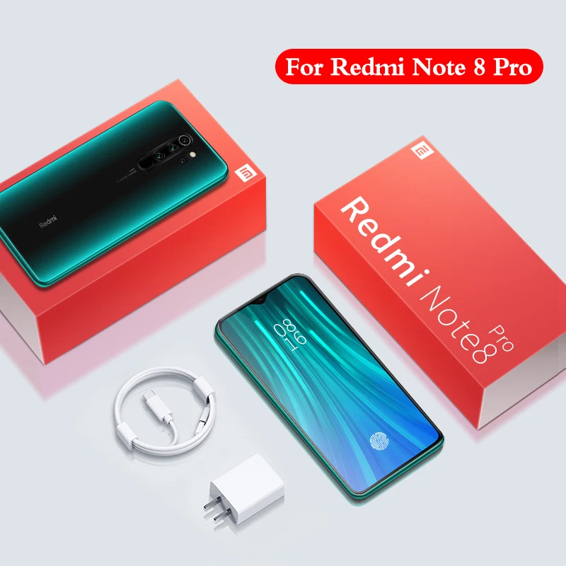 2 упаковки для Xiaomi Redmi Note 8 закаленное стекло 9H Взрывозащищенная защитная пленка для экрана для Xiaomi Redmi Note 8 Pro Note8 стекло