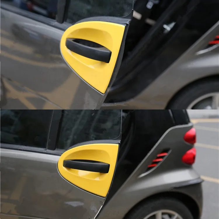 2 шт. пластиковые наклейки на дверь автомобиля для Smart fortwo 2009 2010 2011 2012 2013 2014