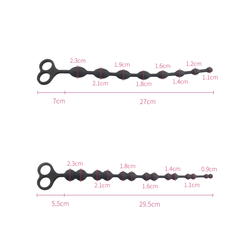 Анальная пробка силиконовая шарик секс-игрушка для начинающих мужчин женщин пар