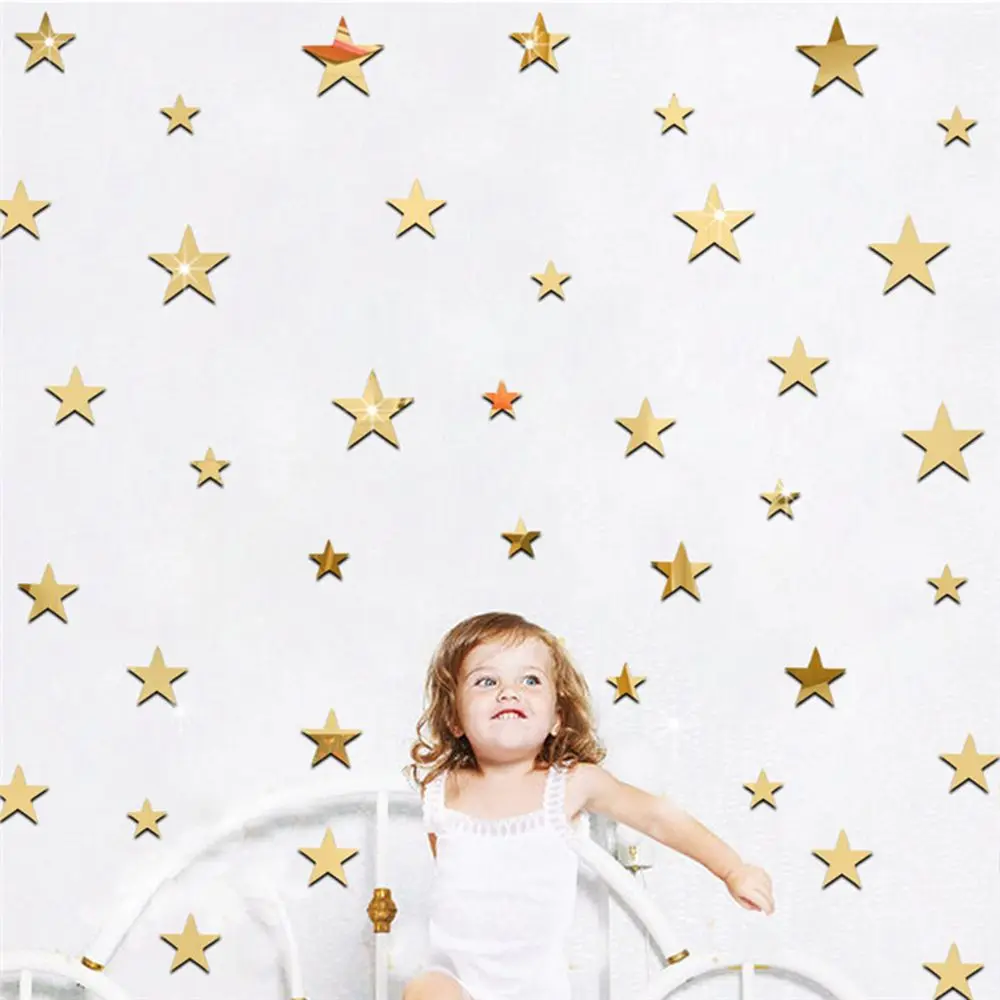 3D акриловые настенные наклейки съемные детские на стену Офисная наклейка