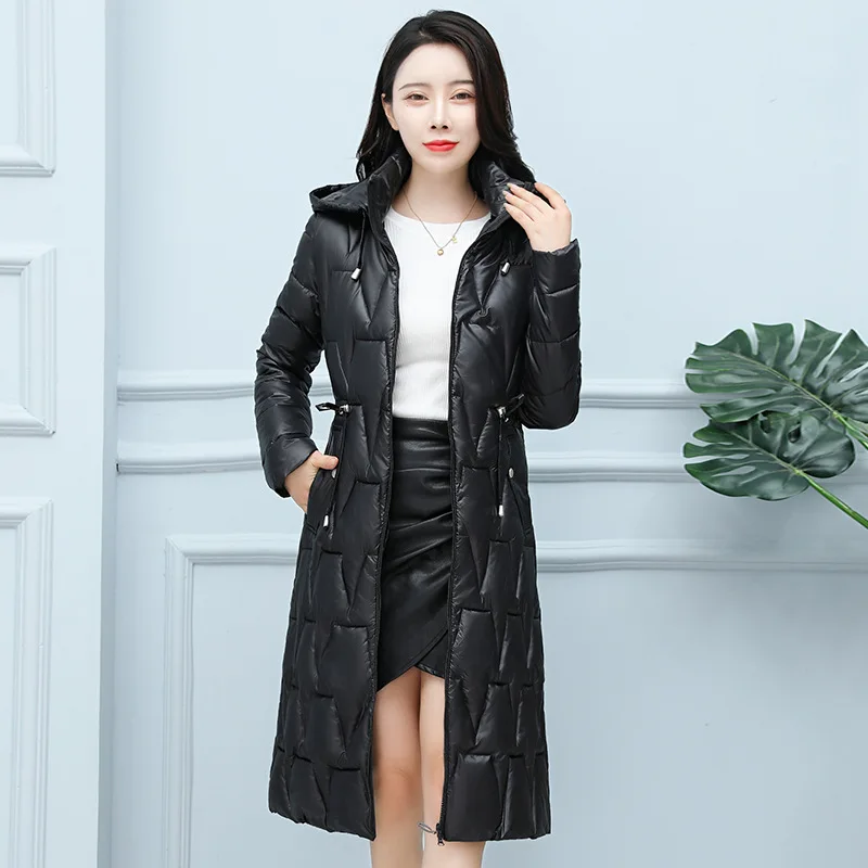 New Women's Winter Coat Thick Thermal Snow Wear Parkas Ladies Hooded Warm Long Jacket Female Warm Outerwear Brand Women Clothing