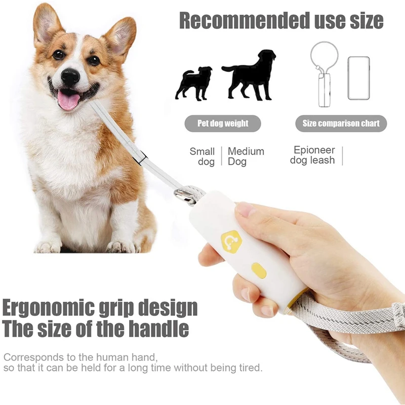 

Собачий поводок эластичный собачий поводок для малых и средних собак, поводок для собаки с рукоятка покрыта нескользким материалом и отраж...