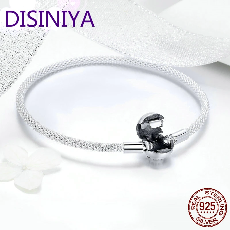 Классическая 100% стандартная Серебряная змеиная цепочка любовь навсегда женские