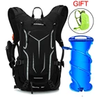 Дышащий водонепроницаемый рюкзак для бега, велосипедная сумка 18 л с сумкой для воды, для походов, кемпинга, горных велосипедов