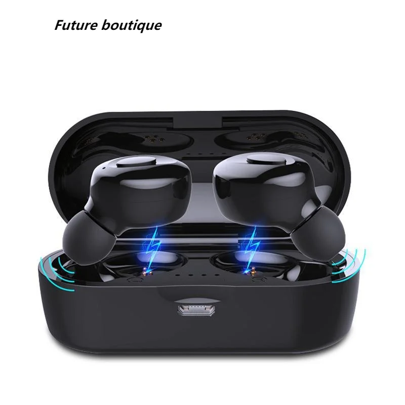 

Bluetooth-Compatible V5.0 Earphones TWS True Wireless Headphones In-Ear Earbuds Waterproof Mini Headsets Stereo Sports Earpiece