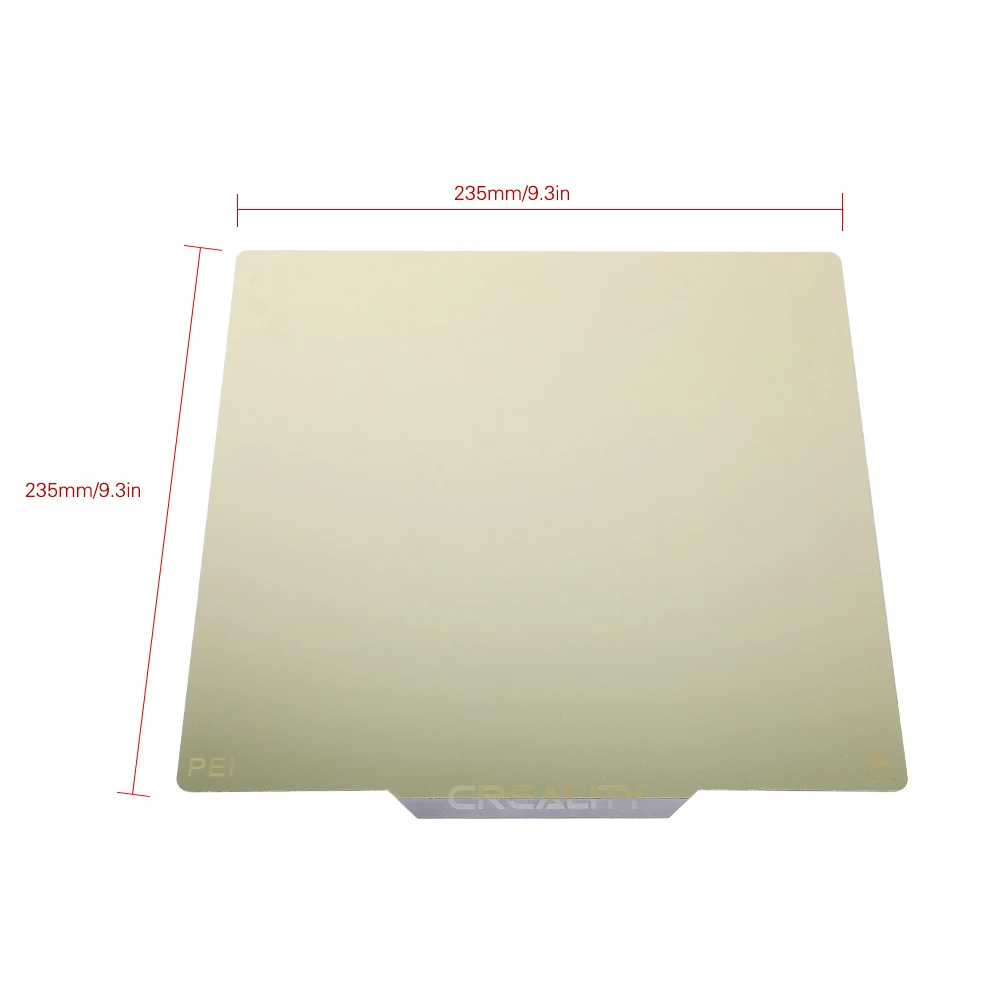 Детали для 3D-принтера Creality PEI магнитная Строительная пластина термостойкая 235*235