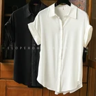 Италия! Верхняя часть тела выглядит хорошо! Полный ощущение уровня! Тяжелая дизайнерская шелковая рубашка-блузка с коротким рукавом и цепочкой из бисера