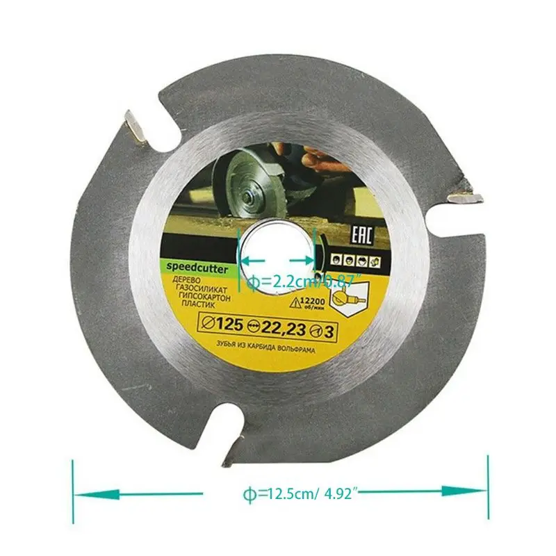 Деревообрабатывающее лезвие для углового шлифовального станка диск резьбы по