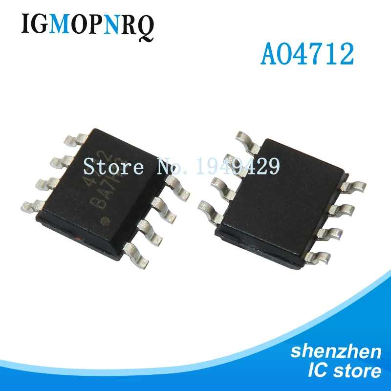 5 шт. AO4712 4712 SOP 8 MOSFET Новый|Интегральные схемы| |