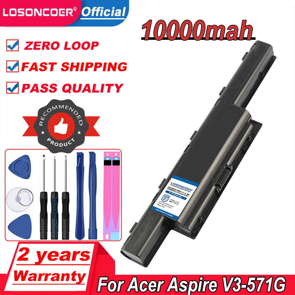 Аккумулятор для ноутбука Acer Aspire V3 471G 551G 571G 771G E1 421 431 471 531 571 Series 4250|Аккумуляторы