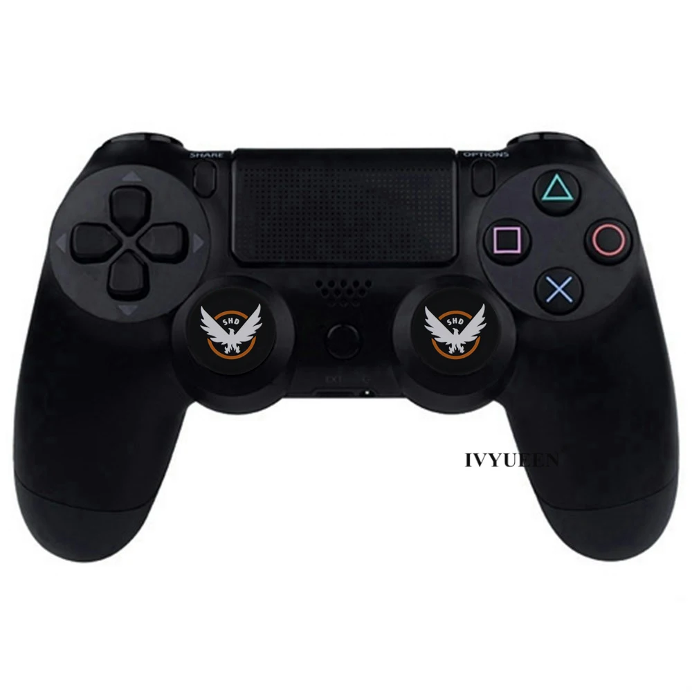 IVYUEEN 2 шт. силиконовые аналоговые ручки с черепом для sony playstation 4 PS4 Pro Slim контроллеры крышки для X Box One X/S