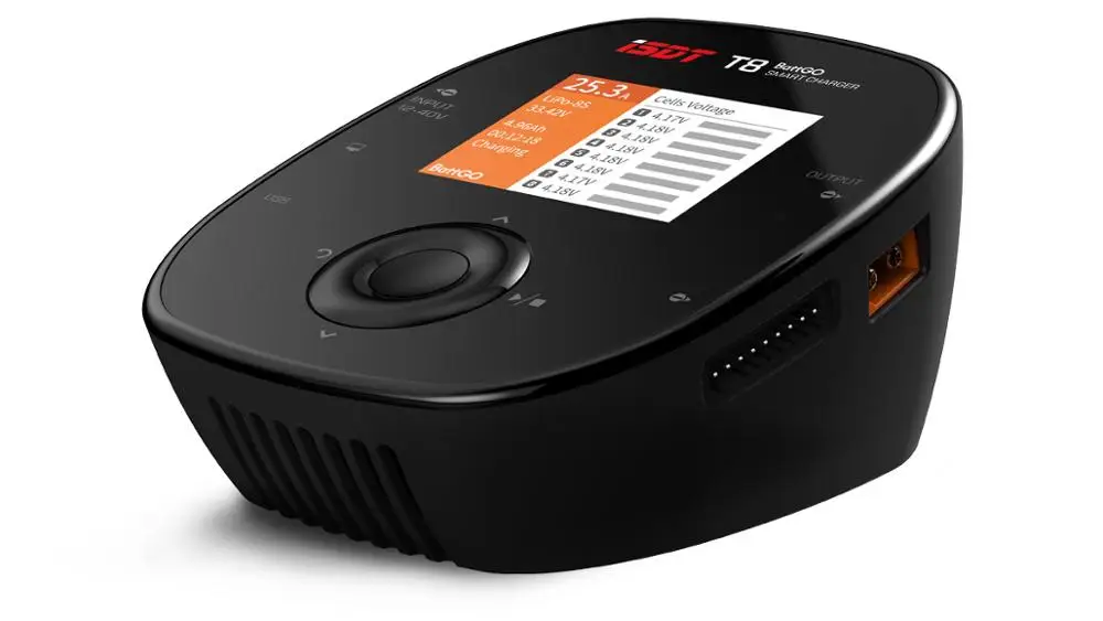 

ISDT T6 Lite Battgo Lipo Battery Charger/Discharger, Balance Charger Discharger 30A 600W DC 2-6S LCD Display Digital Smart Batte