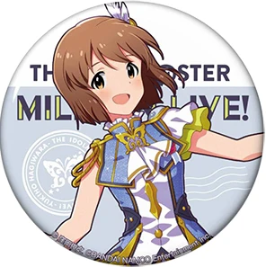 Аниме IDOLM@ STER Idolmaster Million Live! Игровой значок Lumiere Papillon Ver. Металлические значки брошь булавки - Окраска металла: 03 Yukiho Hagiwara