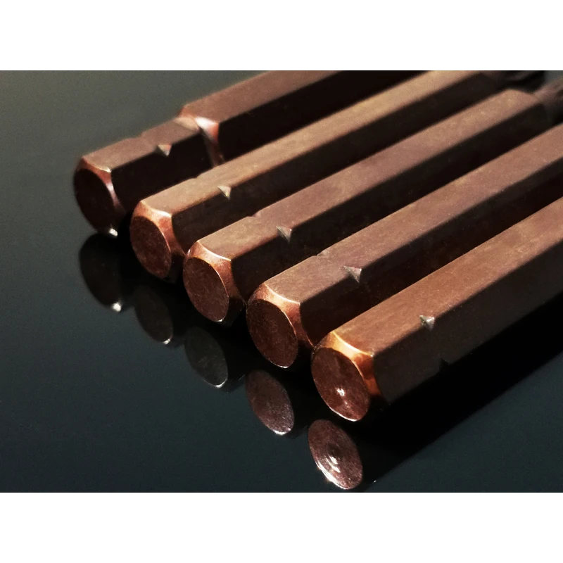 Набор из 5 магнитных отверток 75 мм с шестигранным хвостовиком 12 точек 10