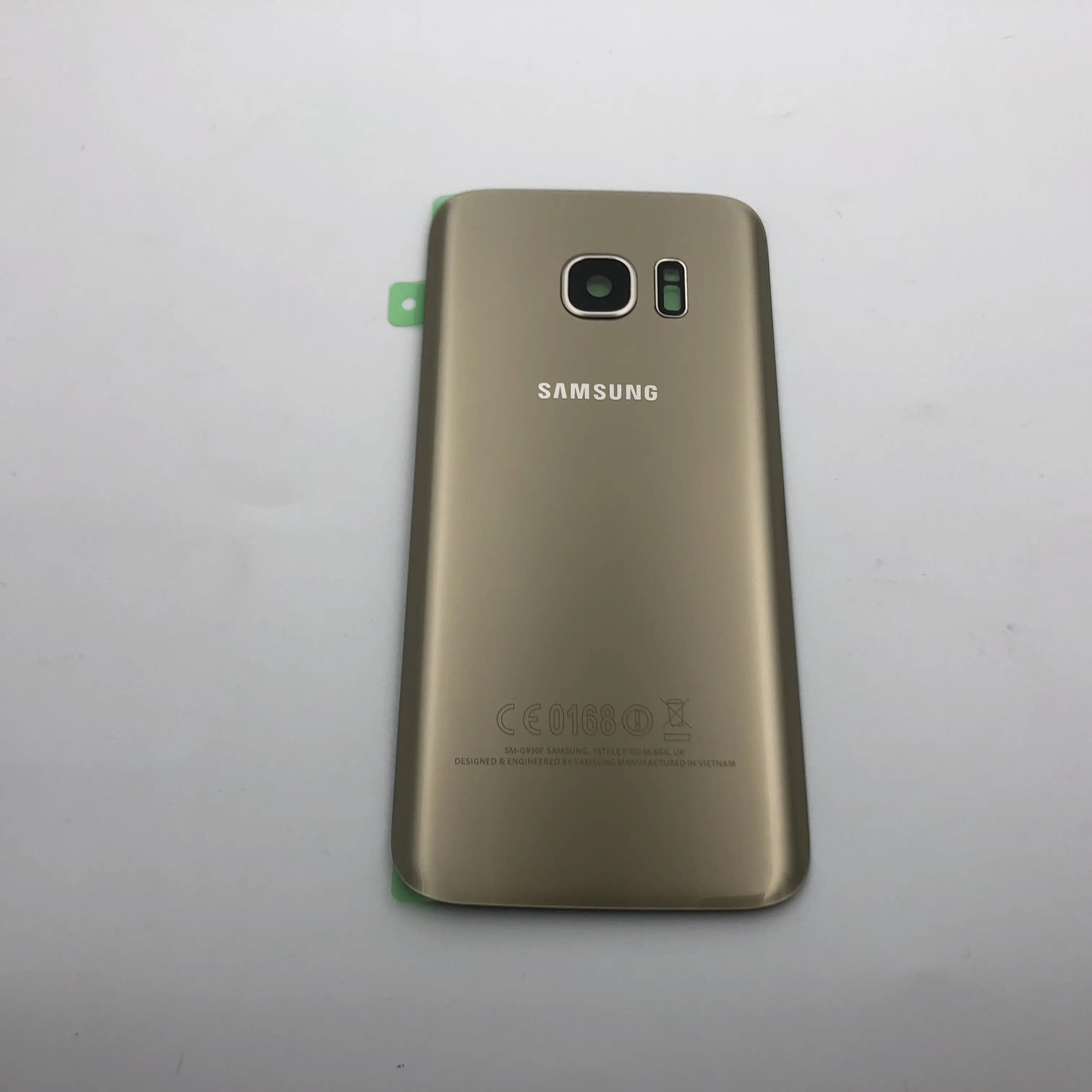 S7 батарея задняя крышка стекло для samsung Galaxy S7 G930 G930F SM-G930F S7 Edge G935F Задняя крышка батареи стекло Корпус с инструментами