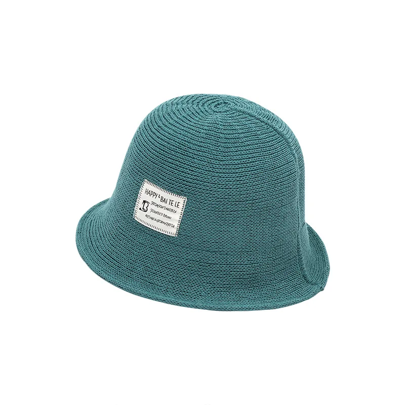 

Hat Female Korean Version of The Tide Japanese Basin Hat Face Small Wild South Korea Compiled Bucket Hat Patch Fisherman Hat