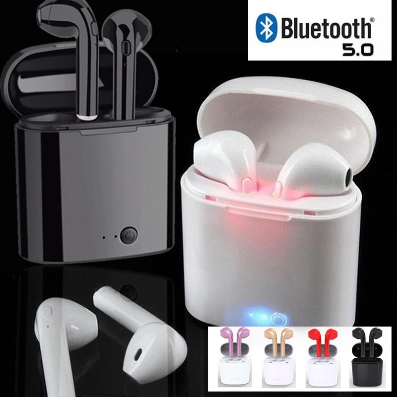 Спортивные наушники Bluetooth 5 0 гарнитура Беспроводные с микрофоном | Электроника