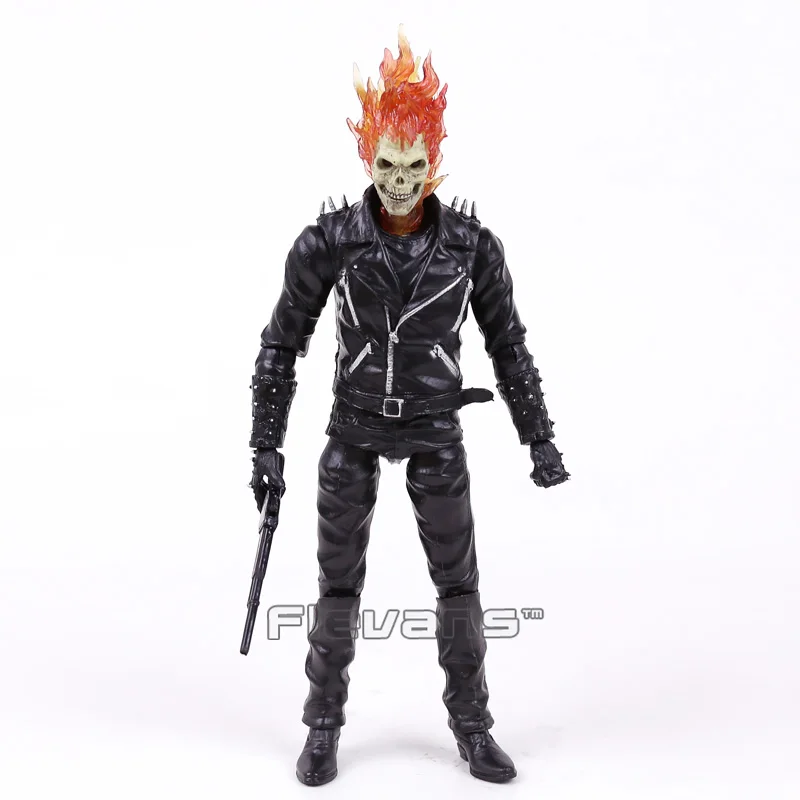Ghost Rider Johnny Blaze PVC Action Figure Collectible Model Doll Gift Toys