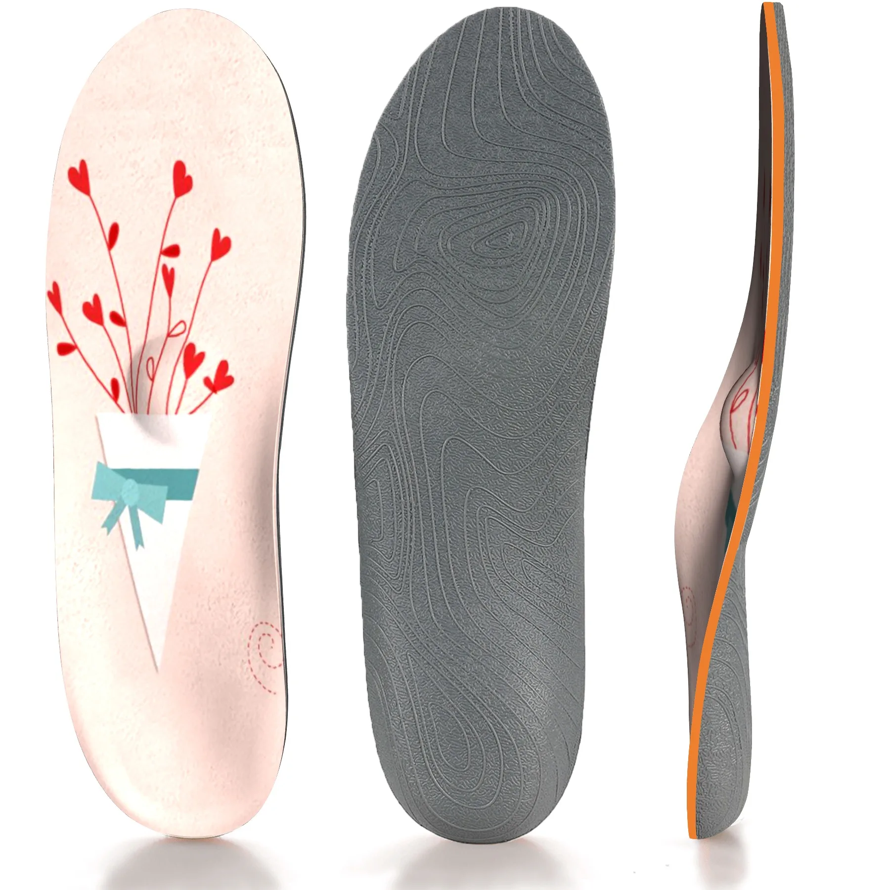 Flat Foot Orthopedic Insole Multifunctional Walking DECOR Insoles Male Shoes