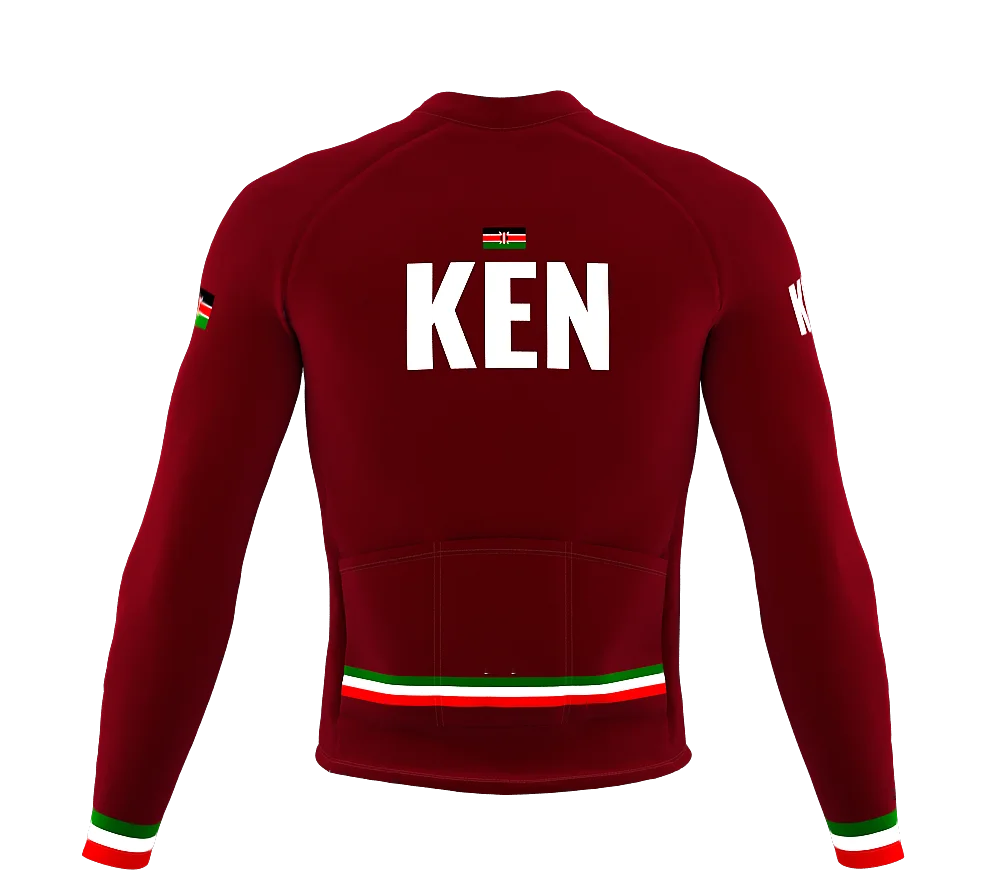

Kenya spring and autumn men's long-sleeved cycling jersey, breathable anti-ultraviolet cycling jersey