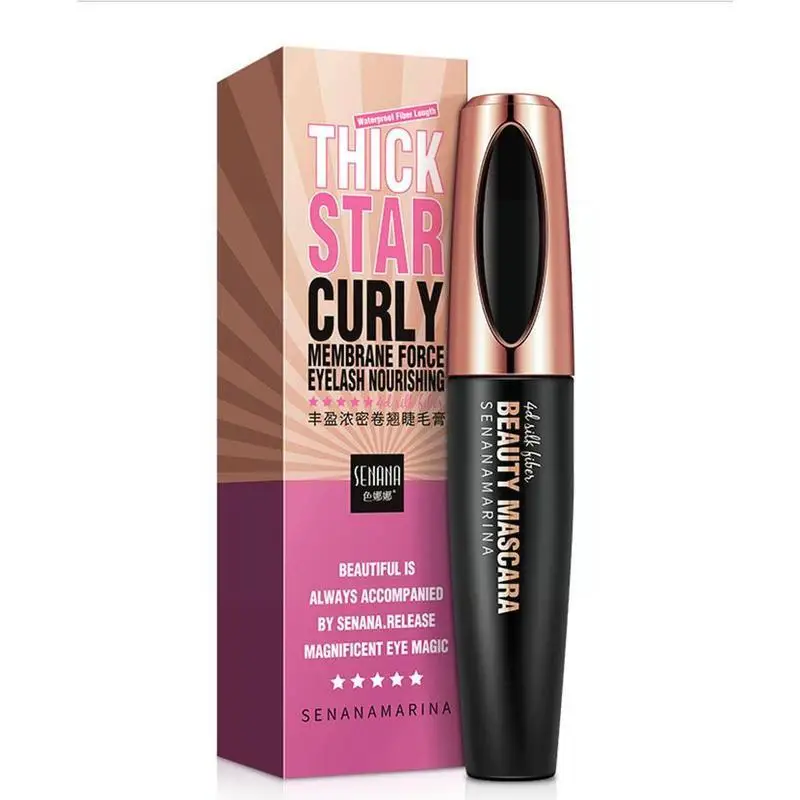

Eye mascara For eyelashes 4D Silk Fiber Eyelashes Lengthening Mascara Black Long Waterproof Eyelashes Eye Lasting Cosmetics Z0Y4