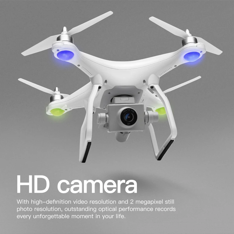 Двойной gps Дроны с камерой HD 5G WiFi FPV Дрон бесщеточный двигатель траектория полета Гравитация датчик gps Смарт следование Радиоуправляемый Дрон X1