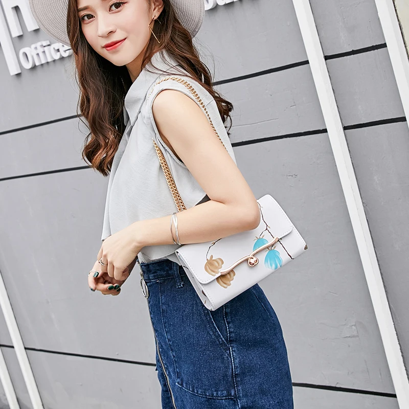 

New Women's Shoulder Messenger Bag Women's Korean Chain Bag Fashion All-match Trend Bag Ins Small Square Bag Shoulder Bag