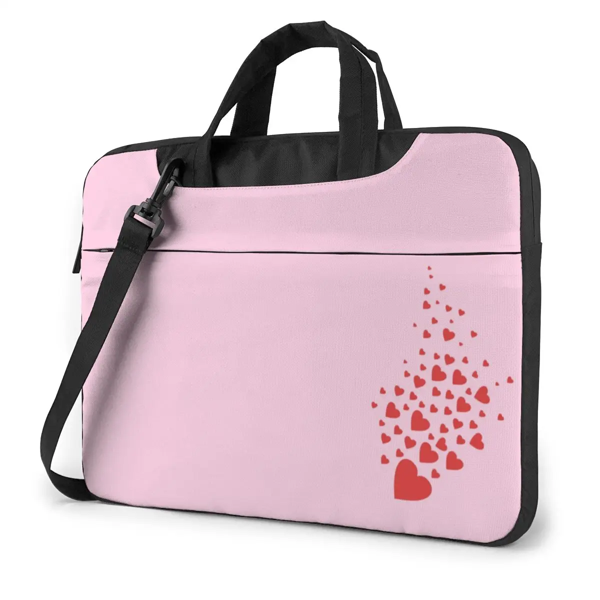 

Heart Laptop Bag Case Bicycle Crossbody Computer Bag Carry Cute Laptop Pouch