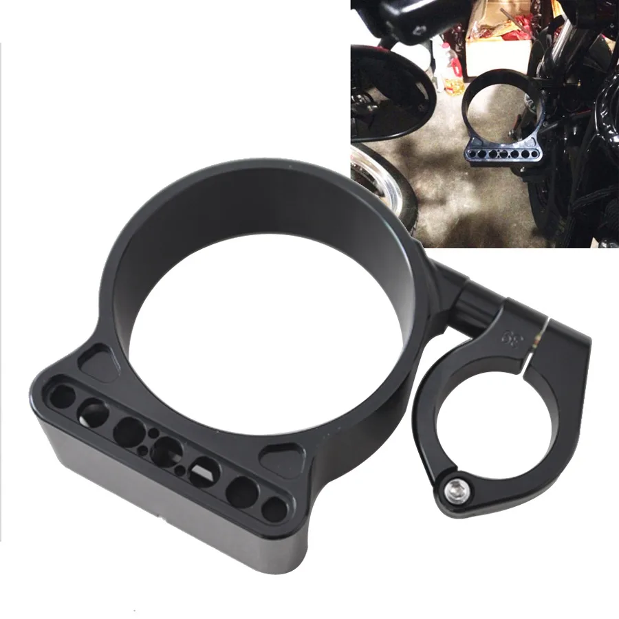 

Black Motorcycle Instrument speedometer Bracket Case Housing Side Mount Relocation Cover For Harley Sportster XL 883 1200 48 72