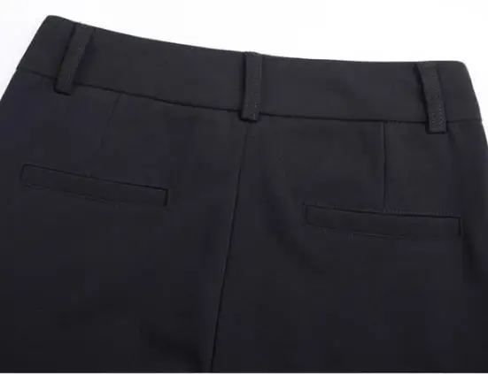 Офисные белые кружевные сексуальные узкие брюки-карандаш размера плюс из хлопка