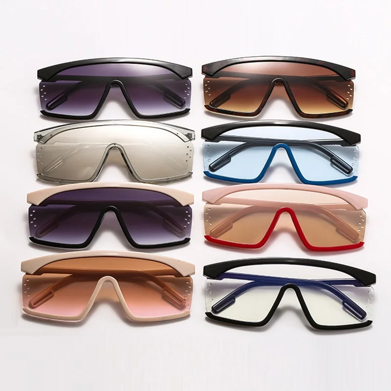 

Oversized Square Fashion New Sunglasses Women Vintage Color Frame Gradient Clear Original Exquisite Sun Glasses For Female UV400