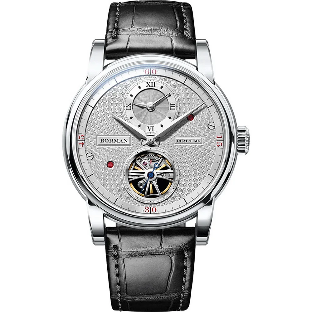 Мужские наручные часы мужские автоматические BORMAN Роскошные Водонепроницаемые