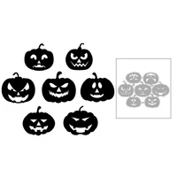 2020 new halloween diy metal cutting dies pumpkin pattern silhouettes die cut scrapbooking for craft card paper making no stamps