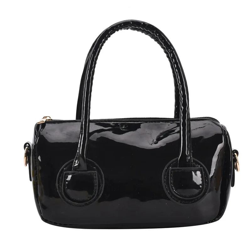 

Female Bag New Simple Large-capacity Shoulder Bag PU Leather Zipper Messenger Bag Fashionable Female Bag 2021