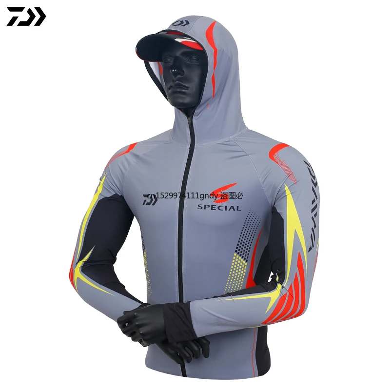 

DAIWA Shirt Fishing Clothing Outdoor Long Sleeve Quick-Drying UV Breathable Professional Fishing Clothes Sport Fishing Shirts