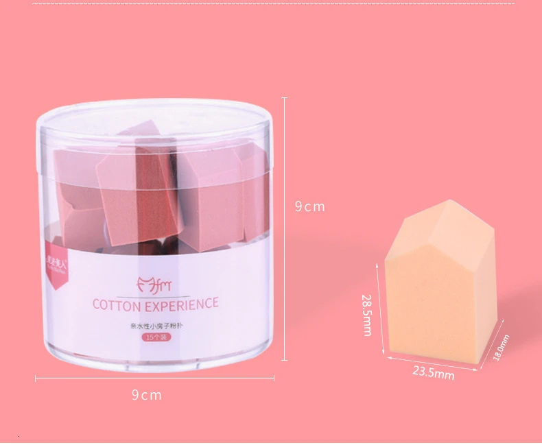 DPRADOSUN пудра макияж губки Пентагон косметическая Очищающая красота двойного