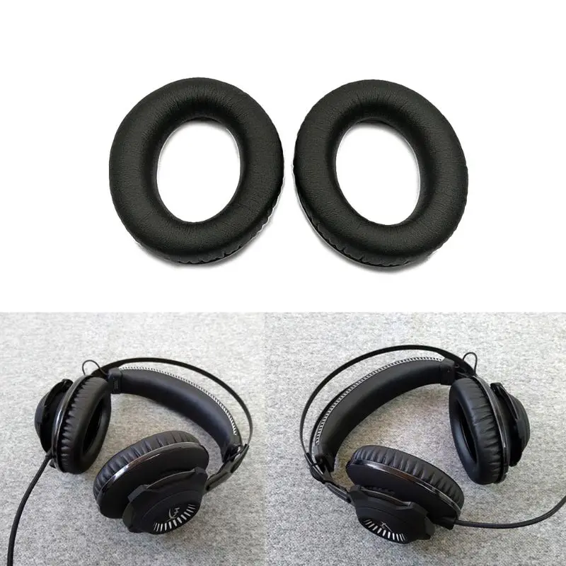 

1 Pair Foam Ear Pads Pillow Cushion Cover for kingston HyperX Cloud Revolver S