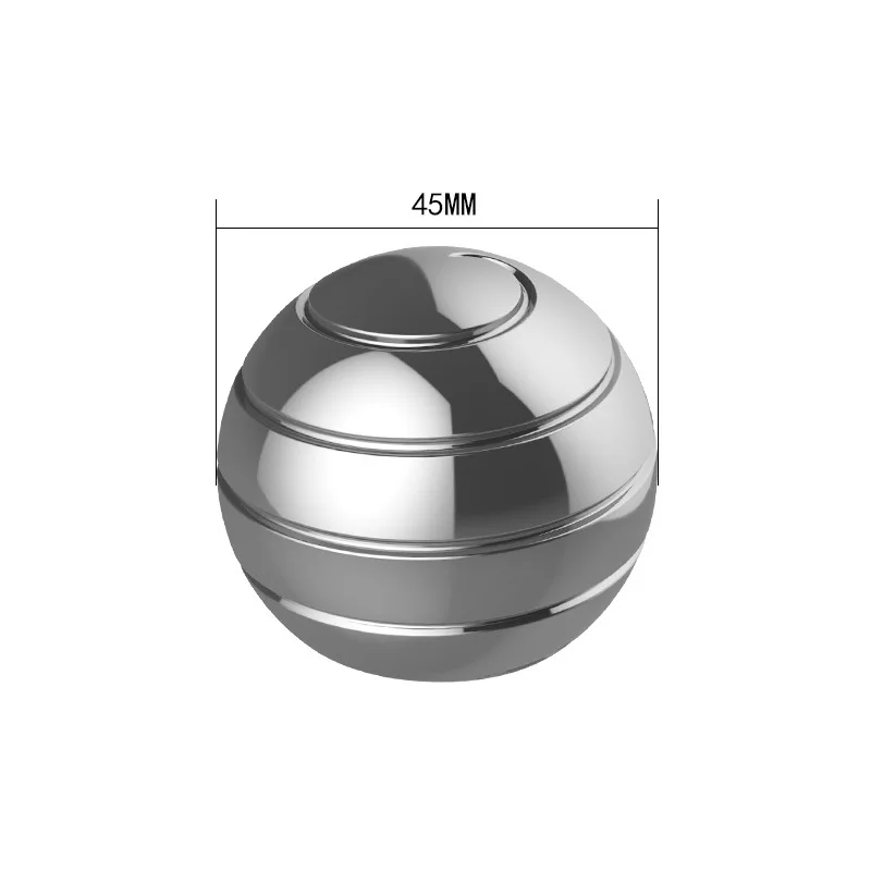 Lucky Desktop Spinning Ball Fingertip Top Fidget Stress Relief Gyro Toy enlarge