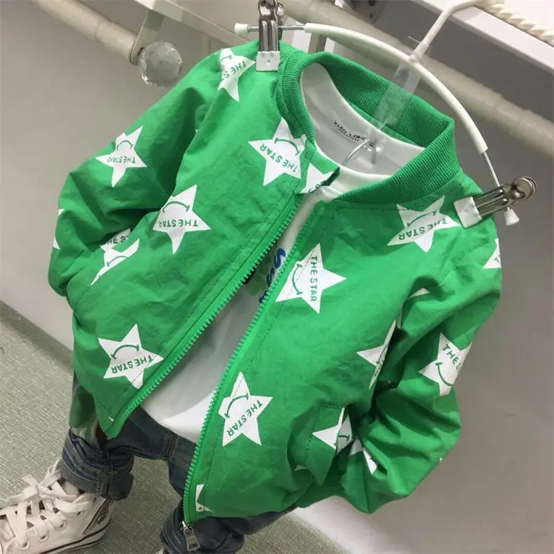 

Boys' Spring And Autumn Coat 2020 New Children'S Spring Coat Baby Jacket Children'S Baseball Suit Windbreaker Children's Coat