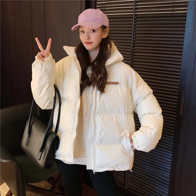 Осеннее пальто в Корейском стиле 2021 новая модная одежда с хлопковой подкладкой и