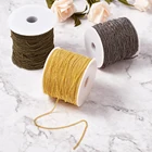 100 мрулон золотой цвет металла античная бронза красный медный серебристый цвет витой бордюрный железо ожерелье цепь катушки для изготовления ювелирных изделий