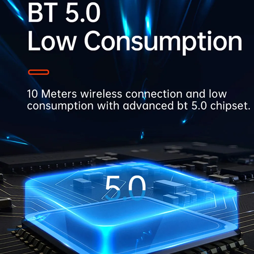 Универсальные наушники с костной проводимостью спортивные водонепроницаемые TWS