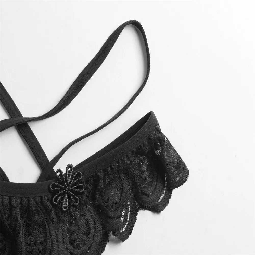 

Sexy Female Lace Thong Erotic Lingerie Lady Pant Low-Waist Wave Underwear Women Hollow Out Panties Sexy Lingerie Brief