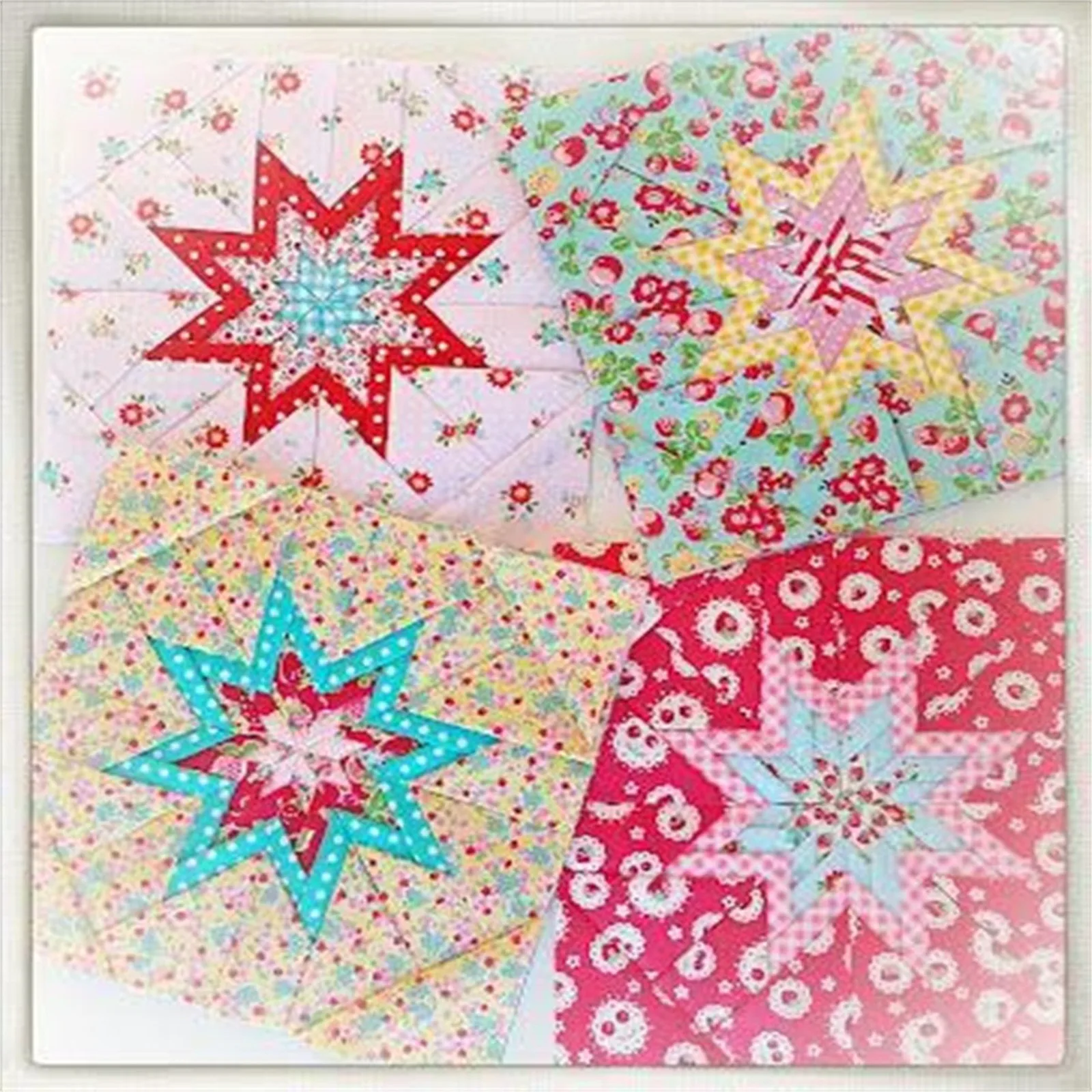 1 шт. линейка для шитья складной трафарет с изображением звезды многоцелевой чаши