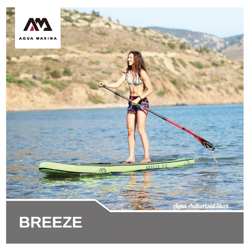 Аква Марина 2020 Breeze stand up paddle доска sup серфинг надувная водный спорт 275x76x12