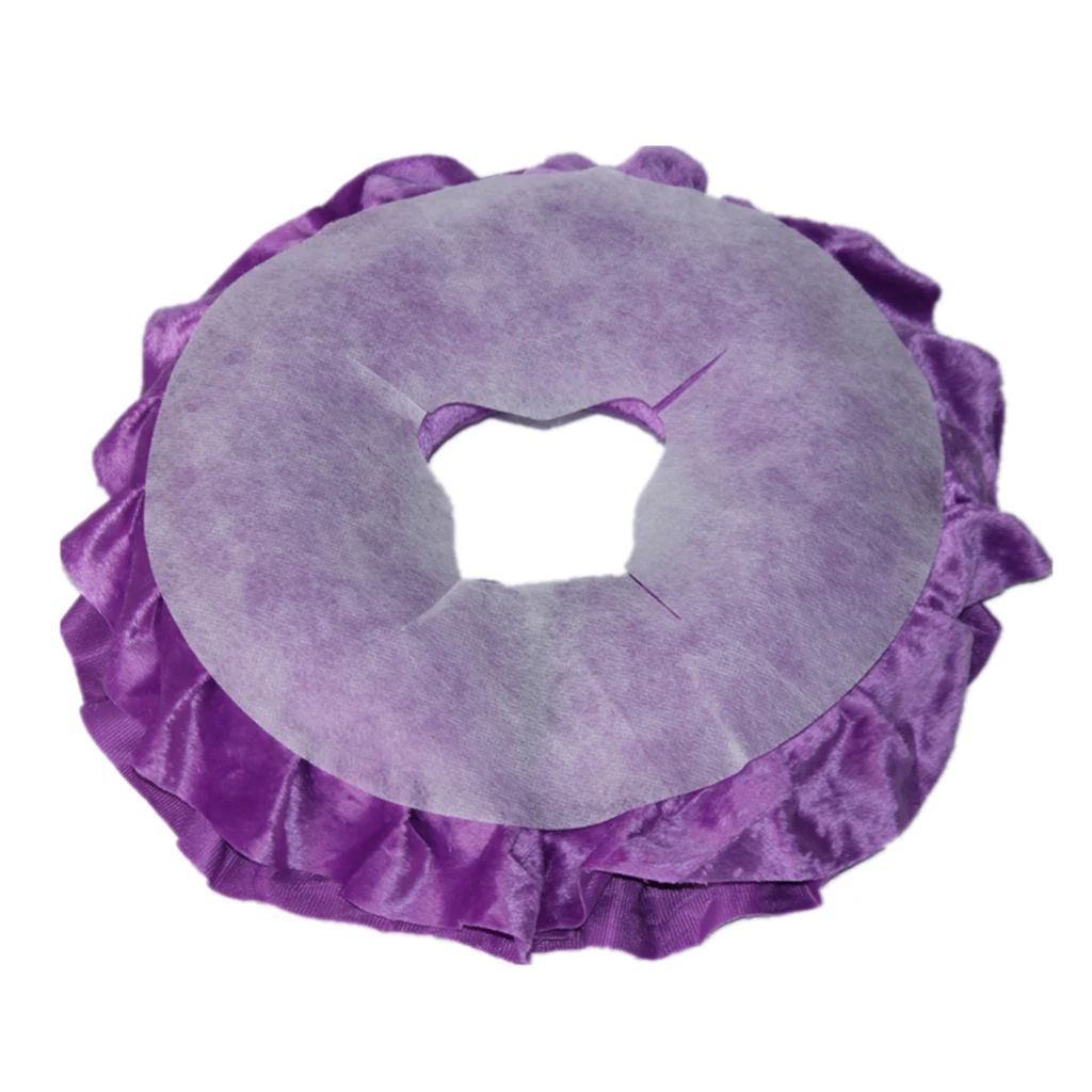 Профессиональный круглый массажный стол подголовник для подставки лица шеи