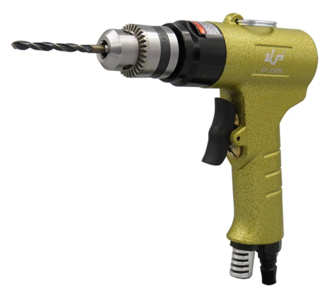 10mm pneumatic pistol drill gun type pneumatic drill forward and reverse pneumatic drill 3/8 pneumatic drilling tool pneumatic d