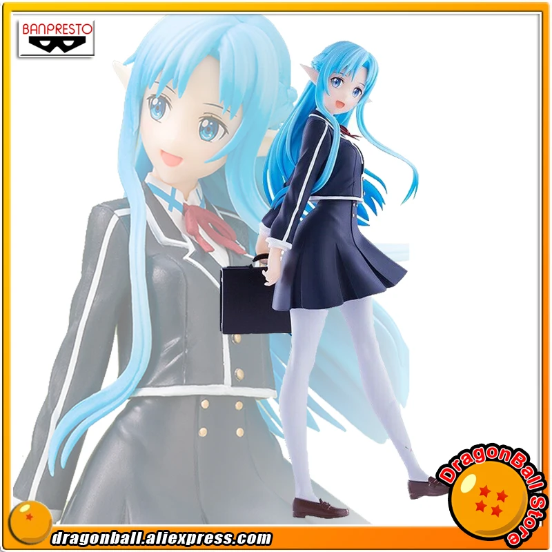 Японское аниме Sword Art Online оригинальная коллекция Banpresto EXQ школьная форма Asuna Survivor